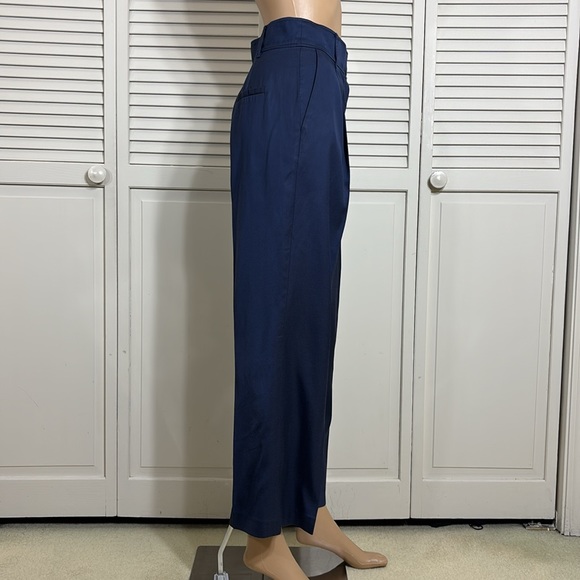 Fleur du Mal High Rise Pleated Trouser Pants Size 6 - Picture 13 of 16